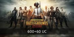 PUBG Mobile 600 + 60 UC Code