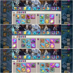 [Top Deal] Th18 Fully Max | 100% Max Profile | 8 Epic Max | 6x Scenery | 32x Hero Skin | Max Dfc | Max Hero | 4794 Ws | B.B 200% Max | Nc Yes