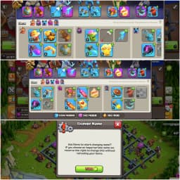 [Super Cheap] Th16 Near Max [High Hero] High Epic | Heroes: 80-79-50-53-27 | Dark Wall | High Dfc | 6x Skin | Xp-167 | 6B | Full Access