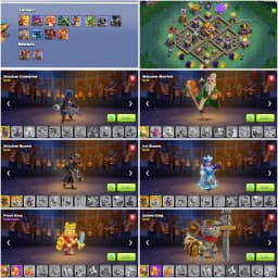 [Super Cheap] Th16 Near Max [High Hero] High Epic | Heroes: 80-79-50-53-27 | Dark Wall | High Dfc | 6x Skin | Xp-167 | 6B | Full Access