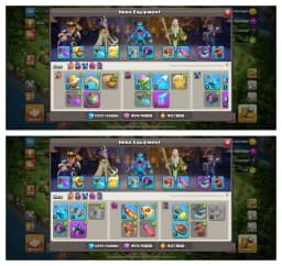 TH14 PURE MAX⚡️3 EPIC EQUIPMENT⚡️XP-199⚡️HERO 80-80-55-55-30⚡️ MAX WALLS⚡️500 GEME CHANGE⚡️MAGIC ITEMS⚡️OP LAB⚡️INSTANT DELIVERY 🚚