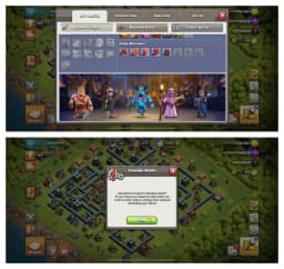 TH13 SEMI MAX ⚡️6 EPIC EQUIPMENT⚡️XP-132⚡️HERO 52-62-44-39-23⚡️500 GEMS NAME CHANGE⚡️MAGIC ITEMS⚡️OP LAB⚡️INSTANT DELIVERY 🚚