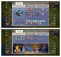 {70% DISCOUNT} TH13 SEMI MAX ⚡️4 EPIC EQUIPMENT⚡️XP-164⚡️HERO 68-68-42-47-15⚡️580 CWL MEDALS ⚡️MAGIC ITEMS⚡️OP LAB⚡️INSTANT DELIVERY 🚚