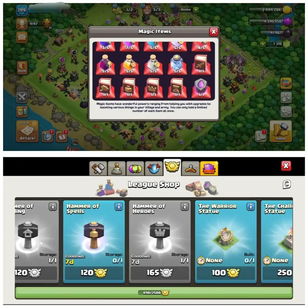 {60% DISCOUNT} TH14 SEMI MAX ⚡️10 EPIC EQUIPMENT⚡️XP-199⚡️HERO 64-80-47-55-26⚡️890 CWL MEDALS⚡️MAGIC ITEMS⚡️OP LAB⚡️INSTANT DELIVERY 🚚