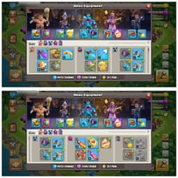 {65% DISCOUNT} TH13 ALMOST MAX ⚡️2 EPIC EQUIPMENT⚡️XP-128⚡️HERO 65-72-40-50-25⚡️MAGIC ITEMS⚡️OP LAB⚡️INSTANT DELIVERY 🚚