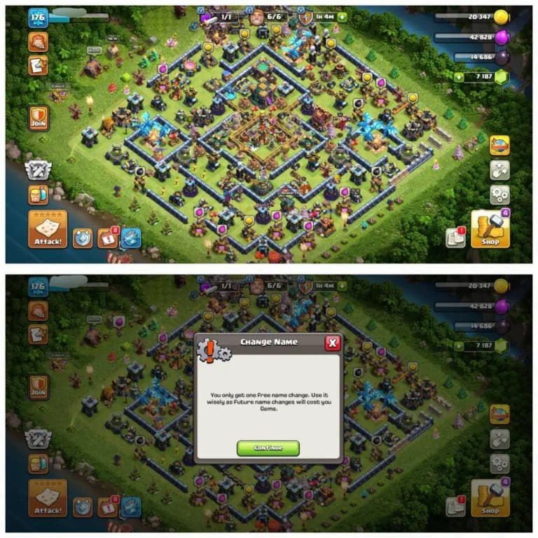 TH14 SEMI MAX ⚡️6 EPIC EQUIPMENT⚡️XP-176⚡️HERO 71-75-46-51-26⚡️FREE GEMS NAME CHANGE⚡️MAGIC ITEMS⚡️497 CWL MEDALS⚡️ OP LAB⚡️INSTANT DELIVERY 🚚