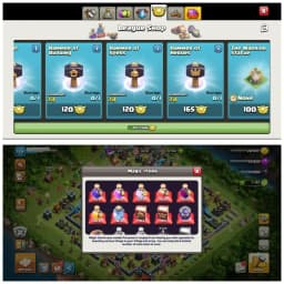 TH14 SEMI MAX ⚡️6 EPIC EQUIPMENT⚡️XP-176⚡️HERO 71-75-46-51-26⚡️FREE GEMS NAME CHANGE⚡️MAGIC ITEMS⚡️497 CWL MEDALS⚡️ OP LAB⚡️INSTANT DELIVERY 🚚