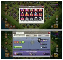 {CRAZY ACCOUNT} TH14 SEMI MAX ⚡️XP-213⚡️HERO 63-80-55-30⚡️MAGIC ITEMS⚡️OP LAB⚡️INSTANT DELIVERY 🚚