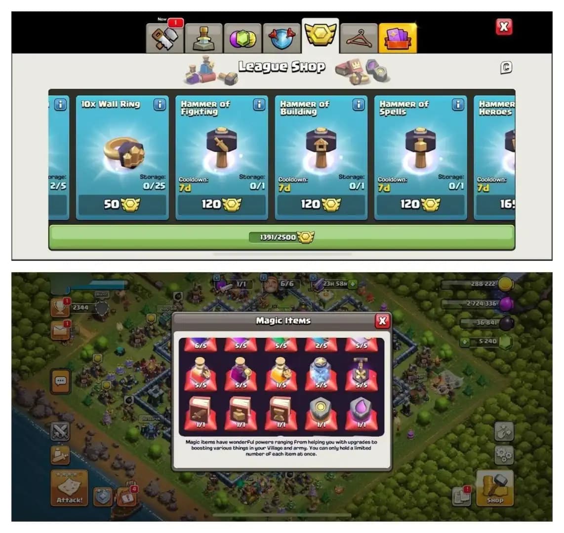 {CRAZY ACCOUNT} TH13 ALMOST MAX ⚡️1391 CWL MEDALS ⚡️XP-183⚡️HERO 65-73-50-25⚡️FREE NAME CHANGE ⚡️BLUE WALLS⚡️MAGIC ITEMS⚡️OP LAB⚡️INSTANT DELIVERY 🚚