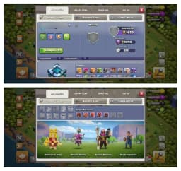 {STRONG ACCOUNT} TH13 SEMI MAX ⚡️XP-173⚡️HERO 72-75-50-22⚡️500 GEMS NAME CHANGE ⚡️BLUE WALLS⚡️MAGIC ITEMS⚡️OP LAB⚡️INSTANT DELIVERY 🚚