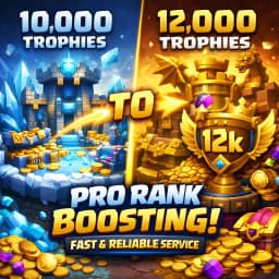 10K TO 12K TROPHIES | FAST AND RELIABLE SERVICE | ARENA 28 (SUMMIT OF HEROES)