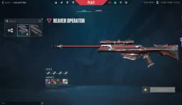 Valorant Account – Level 224 | EU Region | Prime Vandal | Reaver Operator | Recon Phantom | celestial knife | Platinum 3 Peak