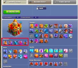 [Nc Free] Bhilder Hall 100% Max | Th16 Near Max | FA-MAX | Heroes: 95-95-71-70-41 | 3 Hero Max | 1 Epic Max/All epic High | Xp-224 | Full Access