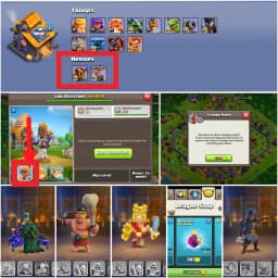 [TOP DEAL] TH16 ALMOST MAX | 4 HERO MAX | LAB ASSISTANT MAX | 14X EPIC AVL | 2483 WS | HIGH TROOPS & PETS | XP-230 | PURPEL WALL | FULL ACCESS