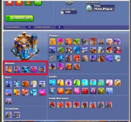 [Nc Free] [Very Best Deal] Th18 Near Max | 3× Epic Max+3× 26 Lvl | Heroes: 96-89-72-75-50 | Xp-222 | B.B Max | Max Type Troops | Full Access