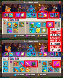 [Nc Free] [Very Best Deal] Th18 Near Max | 3× Epic Max+3× 26 Lvl | Heroes: 96-89-72-75-50 | Xp-222 | B.B Max | Max Type Troops | Full Access