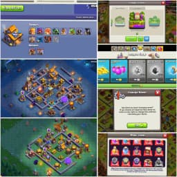 [100% Wall Max] Super Deal | Th17 Near Max | Nc Yes | Heroes: 97-96-61-70-45 | Xp-213 | All Epic High Lvl | High Pets & Troops | Full Access