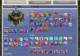 [Very Best Deal] Th17 Near Max & Th18 Updating | Almost 5x Epic 23 Lvl | Nc Free | Heroes: 44-77-12-39-26 | Dfc High |Joss Troops | Full Access