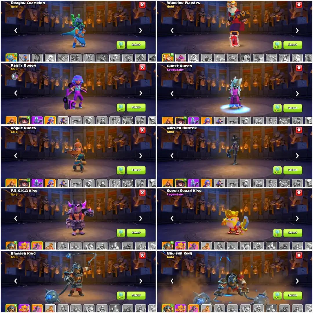 [World Best Deal] Th17 Fully Max Type | 100% Max Wall+ Dfc [3 Epic Max/1 Epic 26 | Heroes: 92-95-60-61-41 | Xp-211 | Paid Scenery | Full Access