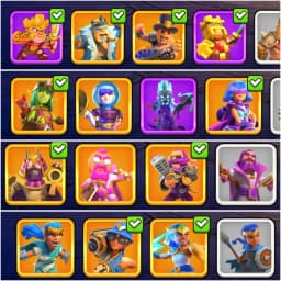 [Top Deal] Th17 Near Max [1 Epic Max/2 Epic 26 Lvl] 14x Skin | Heroes: 95-98-71-70-45 | Max Type Pets | High Dfc+ Wall | Xp-246 | Full Access