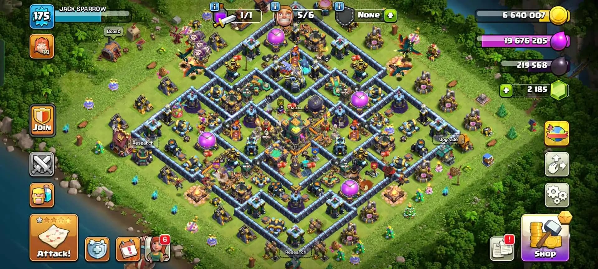 AWESOME TH 14 ACC✦7X HERO SKIN✦HERO|76|7542|51|24✦DARK BLUE WALL✦7X EPIC✦NC YES✦HIGH DFC✦6B