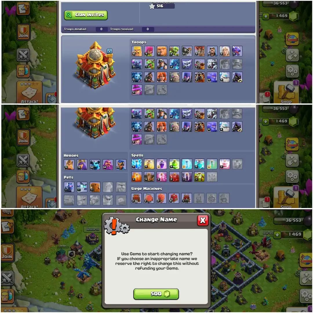 WOW OFFER✦TH 16 VERY GD ACC✦5X EPIC✦HERO|76|78|50|54|25✦NC YES✦DARK BLUE WALL✦HIGH DFC..