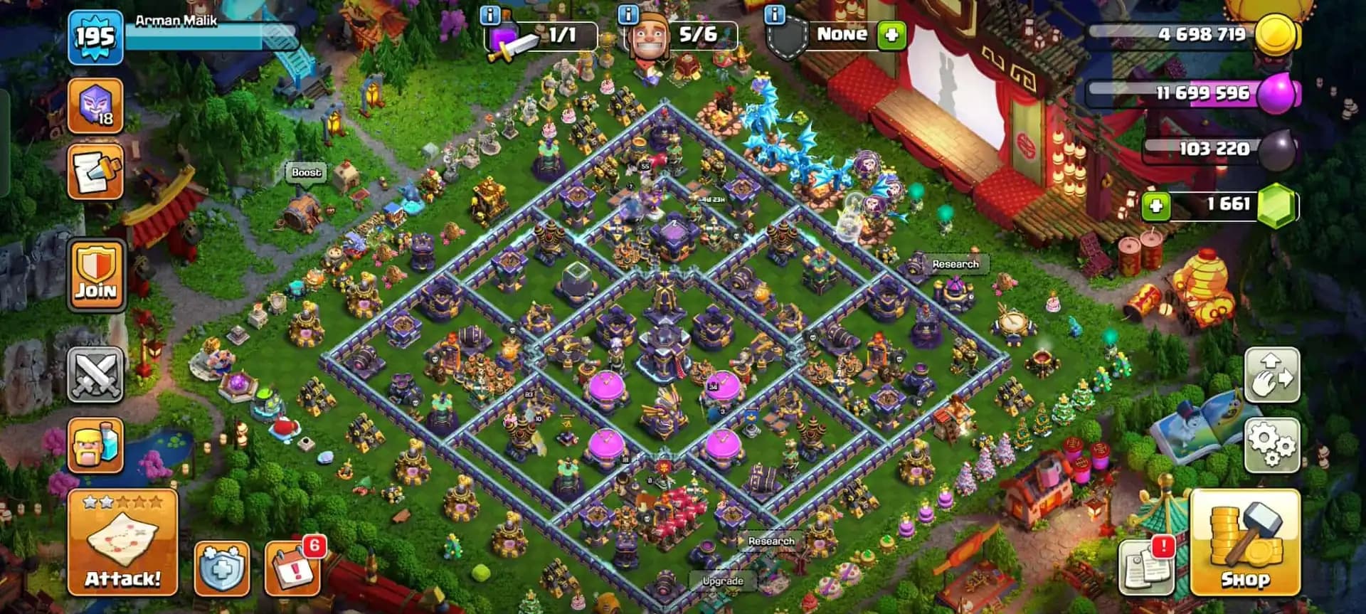 OFFER PRICE✦TH 15 ALMOST MAX 90%✦HERO|81|83|65|55|34✦5x EPIC✦10X HERO SKIN ✦NC YES✦MAX DFC✦EVERY SIDE WOW