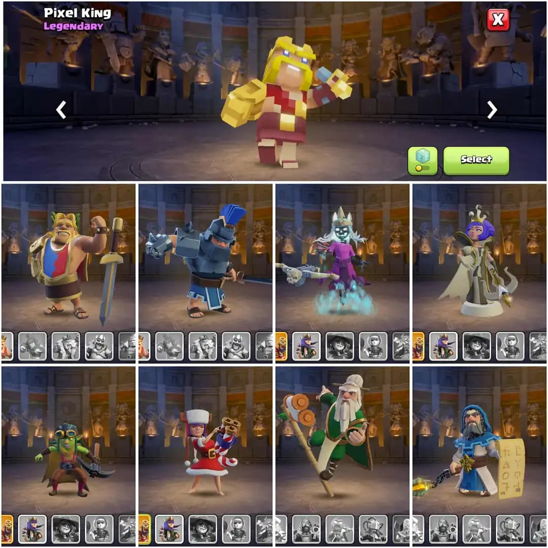 TH 17 HIGH QUALITY ACC✦ YELLOW WALL✦HERO|71|71|51|55|30✦HIGH EPIC✦NC YES ✦9X HERO SKIN✦831 CWL✦ 213 LEVEL✦6B✦HIGH PET SIEGE DFC