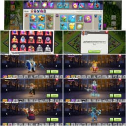 TH 17 GREAT ACC✦PURPLE WALL✦HERO|70|72|40|50|30 ✦WOW EVERY EPIC HIGH LEVEL✦HIGH DFC✦WOW PROFILE✦NC YES✦9 PET AND 6X HERO SKIN