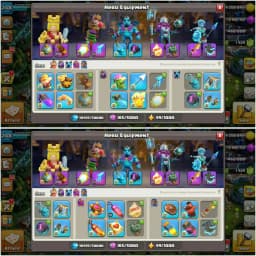 VERY BEST DEAL✦TH 17 MAX ALMOST✦WALL MAX✦DFC MAX✦5 HERO MAX✦VERY HIGH EQUIPMENT✦BH BASE MAX✦NC YES✦MAX PROFILE ✦EVERYTHING VERY GOOD✦