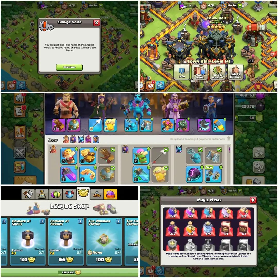 TH 17 GREAT DONATIONS✦ NC YES✦HERO|28|35|28|18|21 ✦ORENGE WALL✦HIGH DFC ✦BASE 5 STAR✦7 PET AND 3 SIEGE✦WOW MAGIC ITEM✦ HIGH EPIC✦