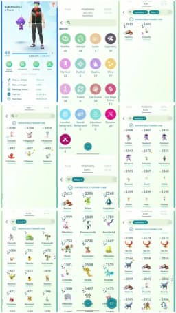 R120 | Level49 | 39 Legendary | 97 Shiny | 1 Hundo Legend | 2 Shiny Legend | Marshadow | Mew | 14 Costume Shiny Pokemons |