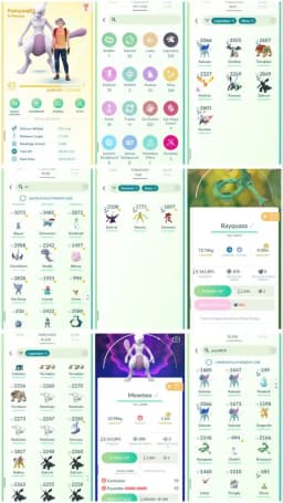 R97 | Level65 | 229 Legendary | 106 Shiny | 7 Shiny Legend | Shiny Black Fused Kyurem | Shiny White Fused Kyurem | 2019 shiny legend |