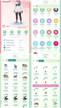 R89 | Level29 | 16 Legendary | 12 Shiny | 2 Shiny Legend | Fused Black Kyurem | Shiny Heatran | Reshiram | Zekrom | Starter Account