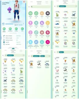 R82 | Level45 | 34 Legendary | 25 Shiny | 3 Shiny Legend | Shiny Rayquaza | Shiny Raikou | Shadow Mewtwo | Kyurem | Shadow Lugia | Articuno |