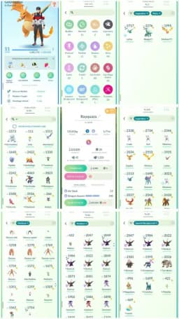 R61 | Level51 | 104 Legendary | 94 Shiny | 3 Shiny Legend | 45 Hundo | Mega Rayquaza | Shiny Special Background Darkrai | Mewtwo |