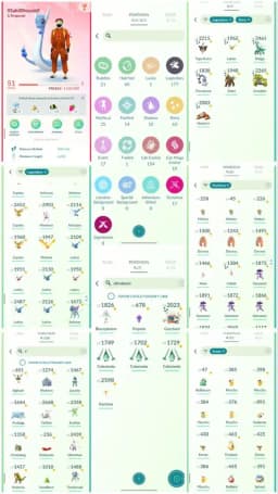 R60 | Level51 | 177 Legendary | 63 Shiny | 7 Shiny Legend | Shiny Guzzulord | Shiny Groudon | 138 Hundo | 25 Mythical | Shiny Celebi | Mewtwo |