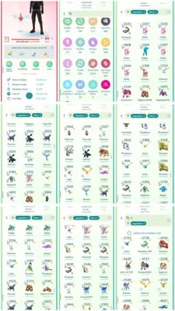 R59 | Level71 | 200M Xp | 688 Legendary | 930 Shiny | 119 Shiny Legend | 6 Shiny Mewtwo | 2 Armour Mewtwo Tradable | 22 Hundo Legend |