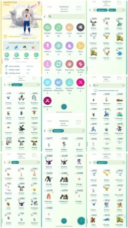 R45 | Level50 | 66 Legendary | 37 Shiny | 9 Shiny Legend | Hundo Dailga | 2 Shiny Groudon | Shiny Articuno | Shiny Lugia | Cosmong | Shiny Celebi |