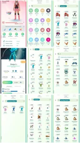 R43 | Level40 | 56 Legendary | 40 Shiny | 3 Shiny Legend | Shiny Special Rend Palkia | ROT Shiny Dailga | Hundo Lucario | Shiny Mega Kangaskhan |