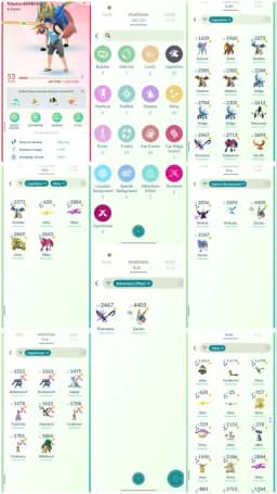 DA4 | Level53 | 35 Legendary | 40 Shiny | 5 Shiny Legend | Shiny Kyogre | Shiny Groudon | Shiny Zamazenta | Shiny Giratina |