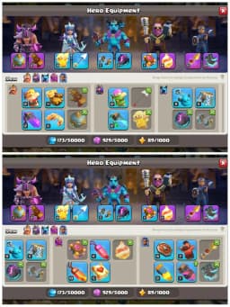 Legendary Clash Of Dragons Scenary | TH16 Perfect Collection : XP 228 | Near Max Heroes , 5 Epic Equipments & Walls Full Max | Android/iOS