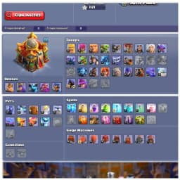 Legendary Clash Of Dragons Scenary | TH16 Perfect Collection : XP 228 | Near Max Heroes , 5 Epic Equipments & Walls Full Max | Android/iOS