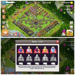 TH17 Mostly Max : XP 253 | 10 Epic Equipments | Heroes: BK100 : AQ100 : MP69 : GW75 : RC50 | Almost Everything Max | Android/iOS