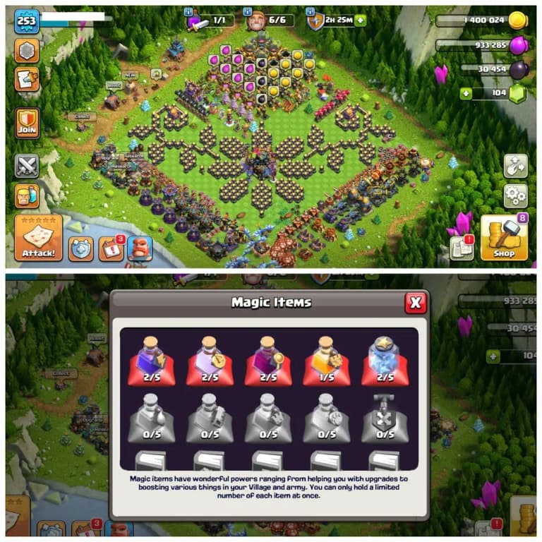 TH17 Mostly Max : XP 253 | 10 Epic Equipments | Heroes: BK100 : AQ100 : MP69 : GW75 : RC50 | Almost Everything Max | Android/iOS