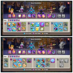 TH18 Premium Max 👑 XP 264 👑 Mostly Max Account 👑 19 Hero Skins 👑 Fully Stacked 👑 All 15 Epic Equipments 👑 5 Epics Max 👑 Instant Delivery