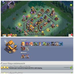 TH17 Near Max 💎 3400 Gems 💎 5 Epic Equipments 💎 1 Epic Max 💎 BK80 AQ86 MP45 GW57 RC36 💎 High Apprentice 💎 Instant Delivery