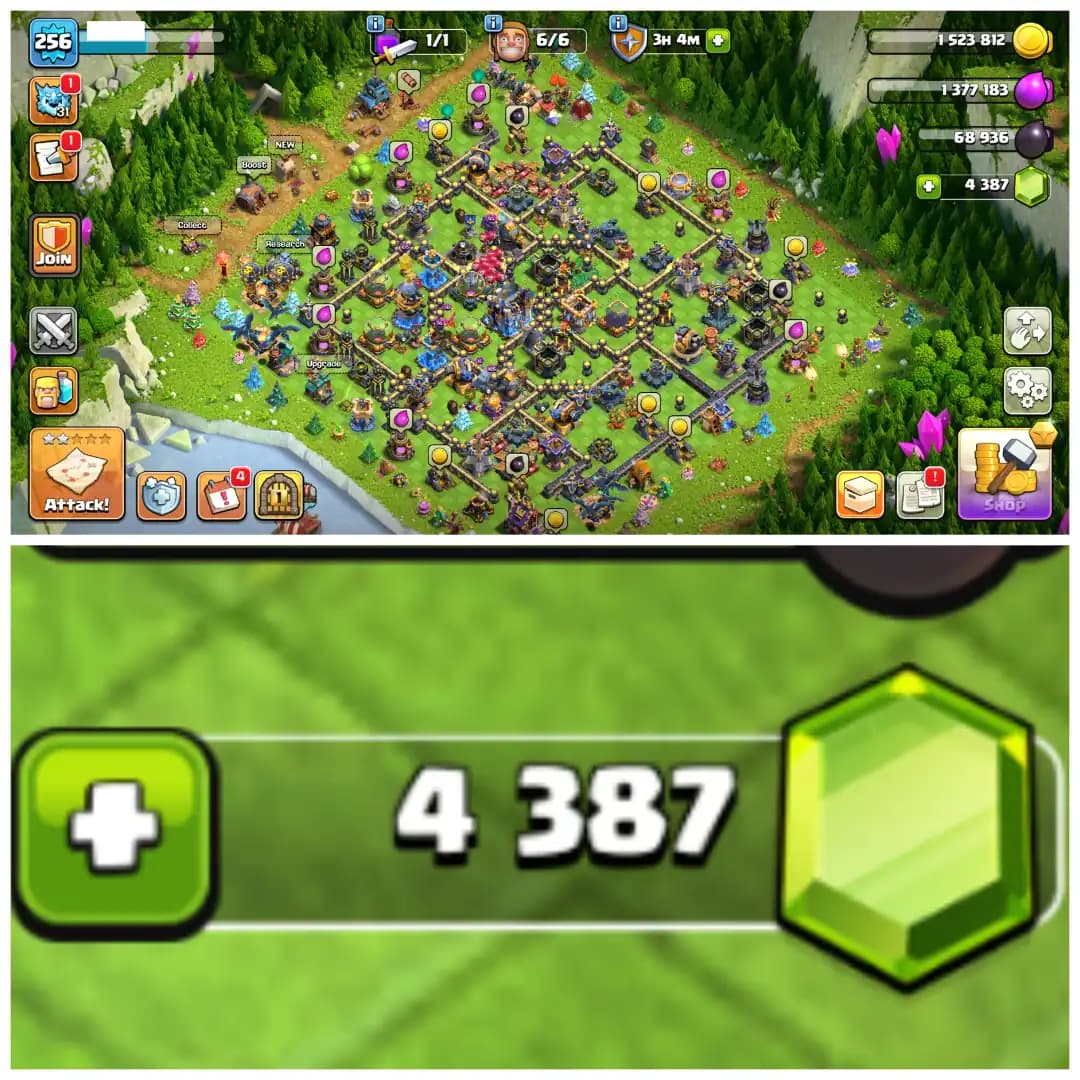 TH18 Max Account 🌲 XP 256 🌲 Rare Old Clash Trees 🌲 4100+ War Stars 🌲 17.2K Legend Cups 🌲 12 Epic Equipments 🌲 5 Epics Max 🌲 14 Skins 🌲