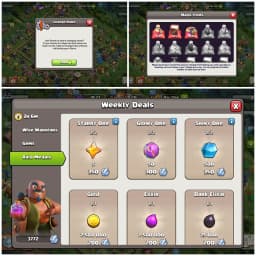 TH18 Almost Max 🚀 XP 241 🚀 7 Epic Equipments 🚀 2 Epics Max 🚀 BK100 AQ100 MP86 GW78 RC50 🚀 Name Changeable 🚀 9 Skins 🚀 Instant Delivery