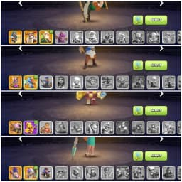 TH18 Almost Max 🚀 XP 241 🚀 7 Epic Equipments 🚀 2 Epics Max 🚀 BK100 AQ100 MP86 GW78 RC50 🚀 Name Changeable 🚀 9 Skins 🚀 Instant Delivery